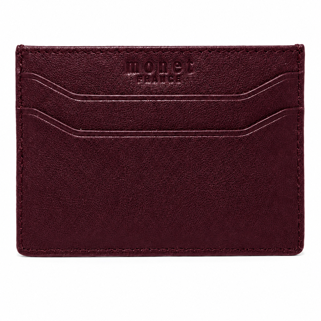 Monet Cardholder Bordeaux