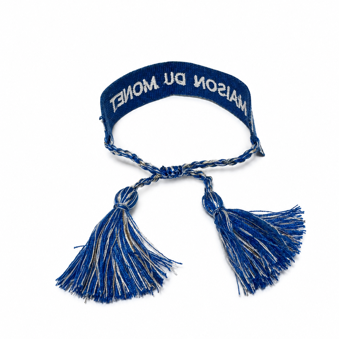Maison DU Monet Bracelet Bordeaux Blue