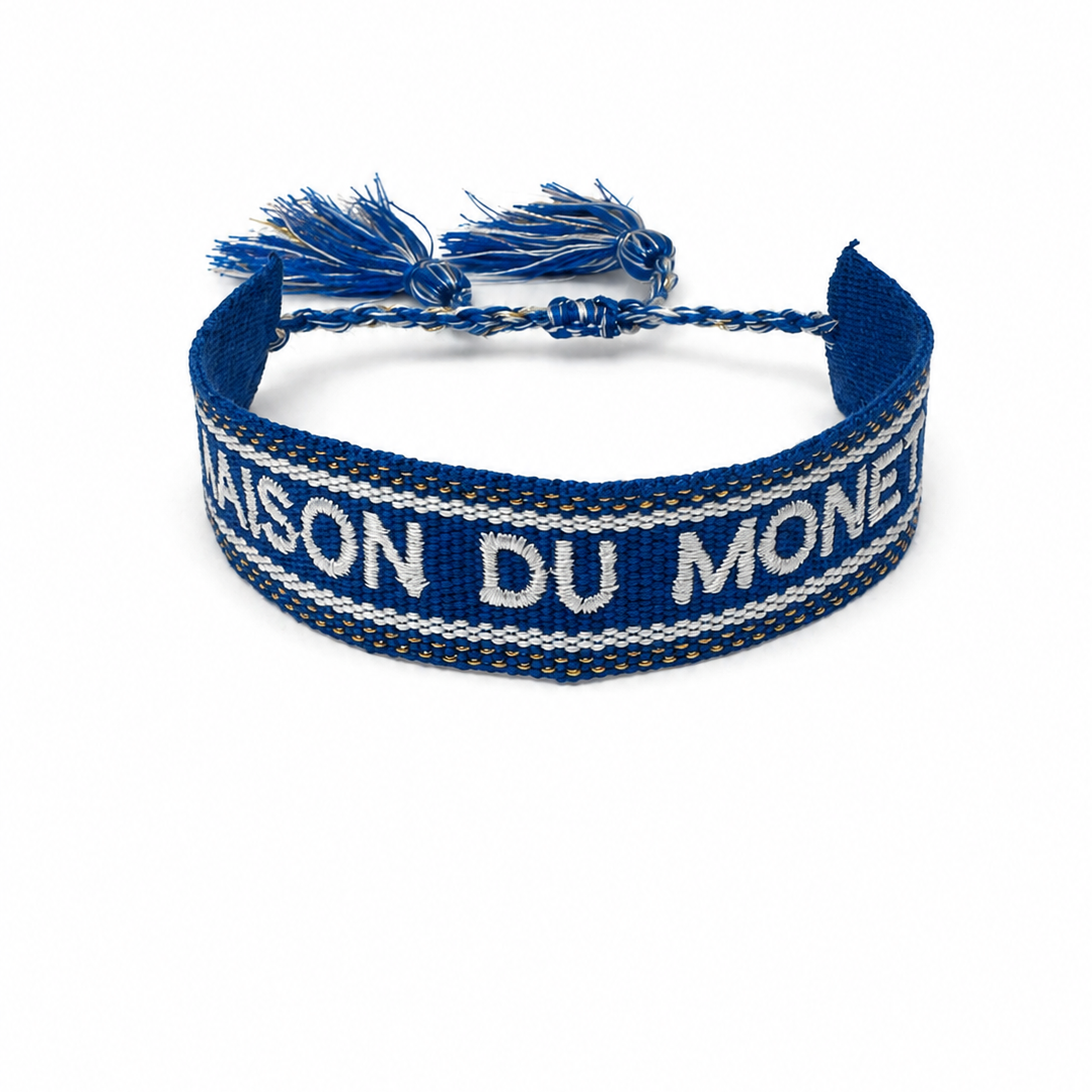 Maison DU Monet Bracelet Bordeaux Blue