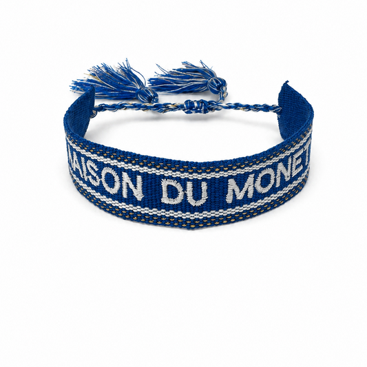 Maison DU Monet Bracelet Bordeaux Blue